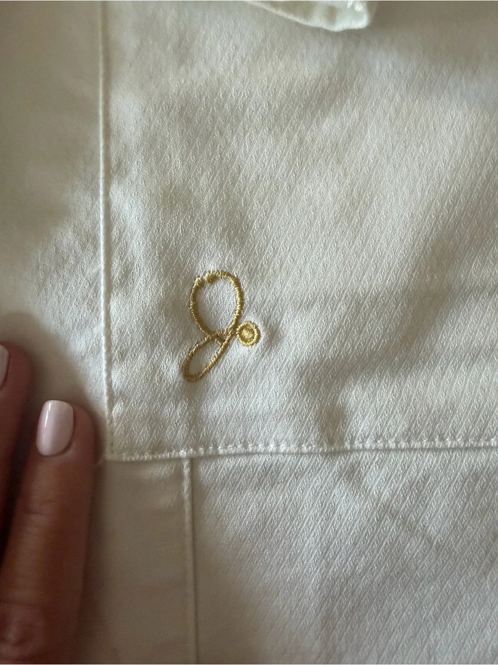 Jaanuu White Long Trench Coat with Gold Zippers